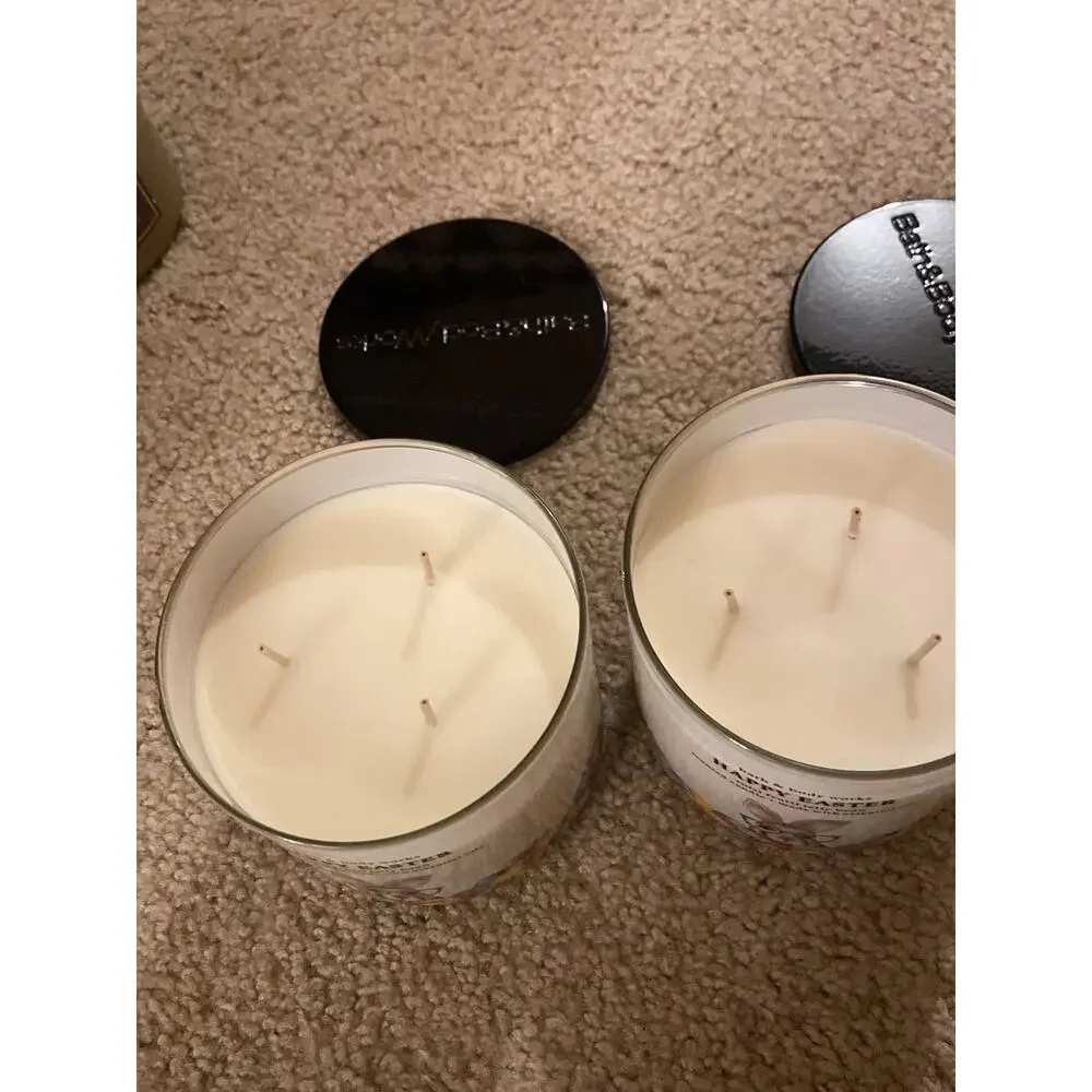 bath and body works happy Easter tutti frutti‎ jelly bean candles 2x